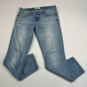 Big Star Alex Jeans Capri Womens Size 28 Light Wash Stretch Denim Ankle